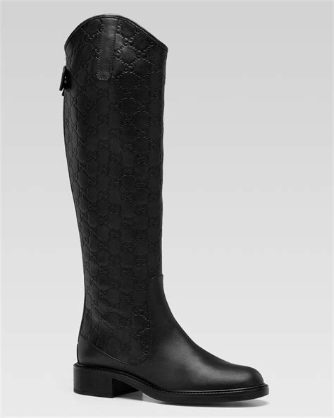 gucci boots tall|gucci flat boots sale.